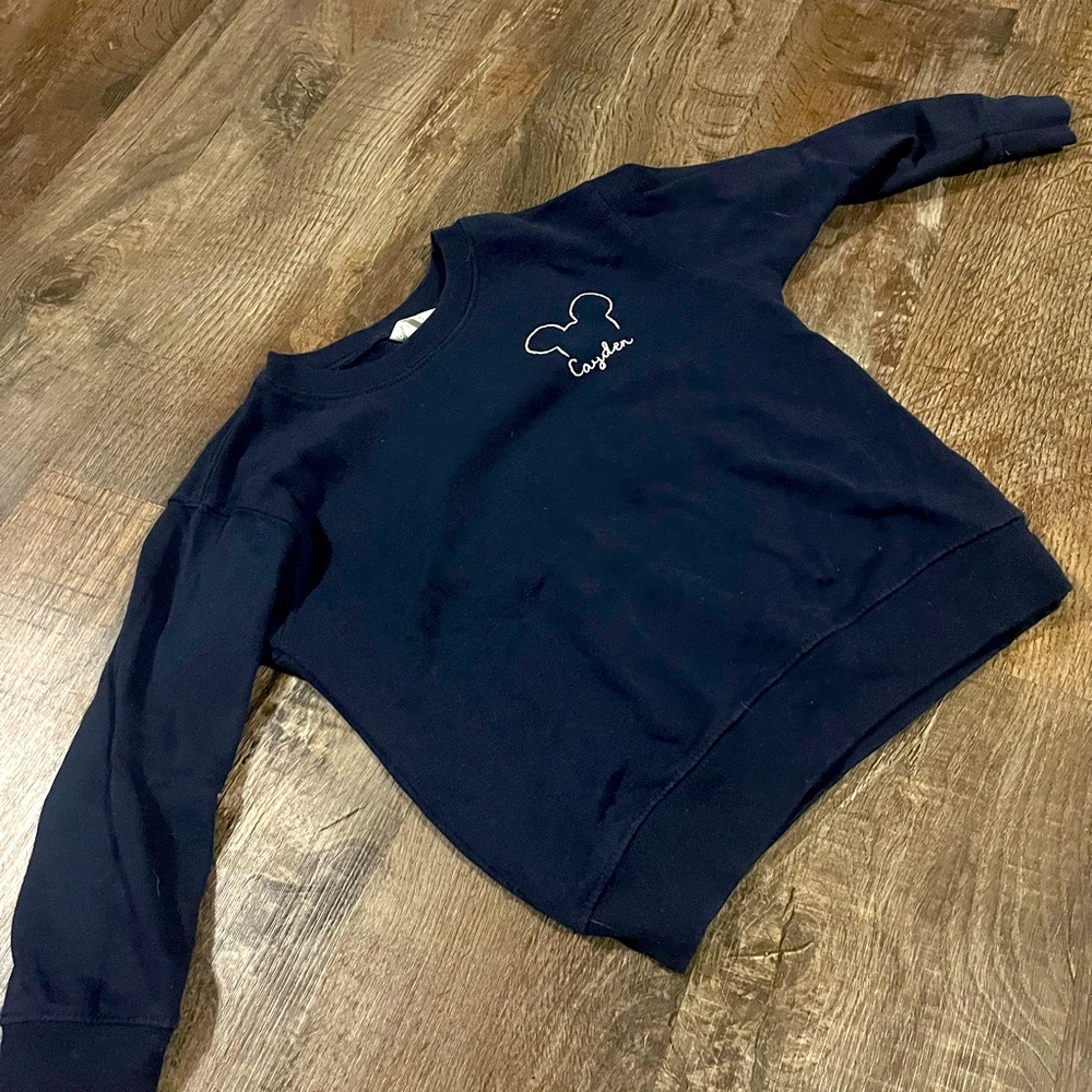 Customized “Cayden” Disney Crewneck Sweatshirt